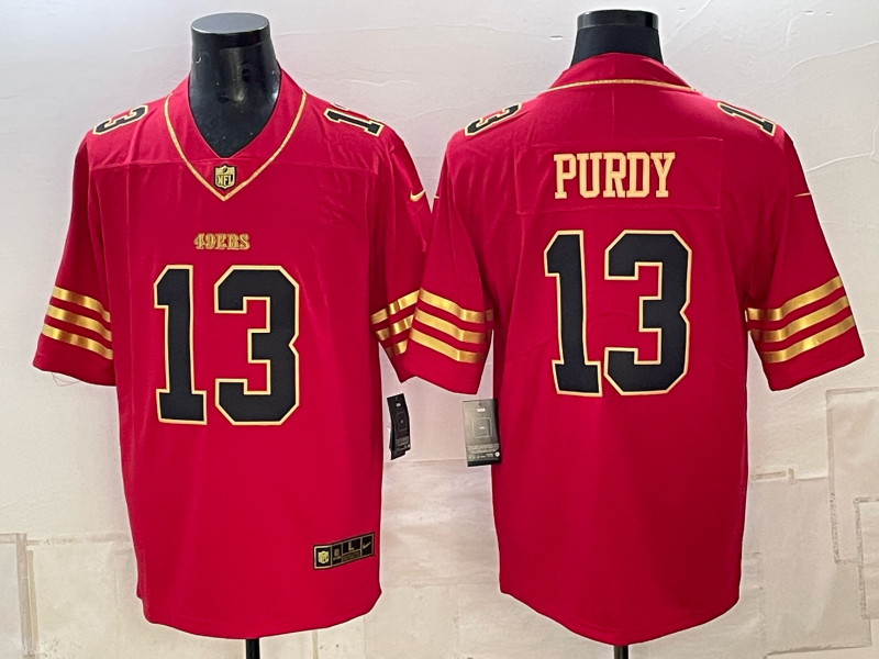 Men 2026 Nike San Francisco 49ers #13 Purdy Red NFL Jersey 101603